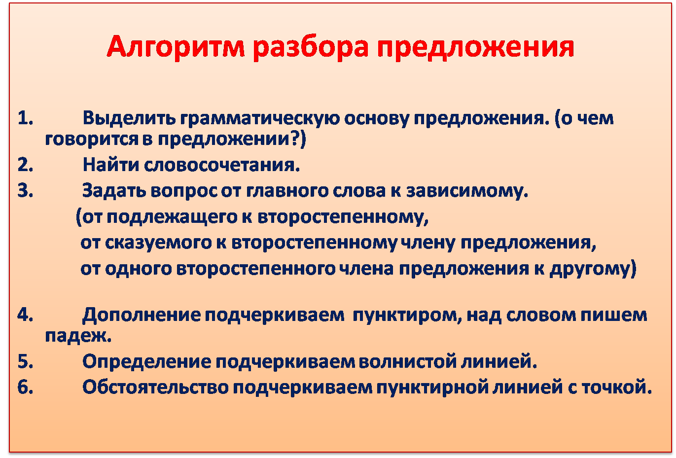 конспект урока по русскому языку разбор по членам предложения 4 класс фото 21